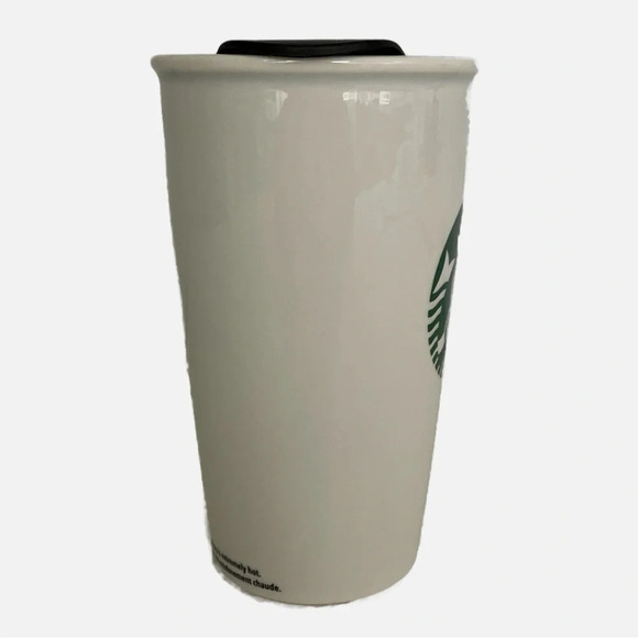 Starbucks Siren Logo Double-Wall Ceramic Coffee Tumbler and Mug 2011 Set - Picture 6 of 16